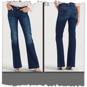 7 For All Mankind Dojo Flare Jeans